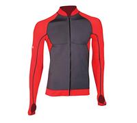 BEUCHAT Veste Rashguard de Snorkeling Homme Rouge Atoll