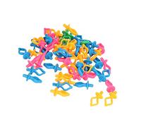 Beufee 100PCS Silicone Bobbin Holder, Thread Spool Holder Bobbin Clamps for Organizing Threads and Avoiding