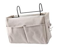 Beufee Bedside Caddy, Hanging Storage Organizer Bed Organizer Hanging Pocket Side of Bed Storage Pouch Dorm Bed Storage for Books Mobile Phones (-3117230063811)