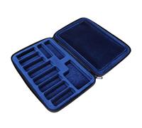 Beufee Boîte de Rangement d'embouchure, étui d'embouchure de Clarinette, Support de Protection en Velours Doux pour Instrument à Vent