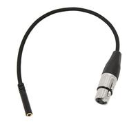 Beufee Câble Femelle 1/8 Pouces vers XLR, Mini Jack Stéréo équilibré, Câble De Microphone Femelle De 3.5mm, Cordon De Micro pour Téléphone Portable, Haut-Parleur D'ordinateur Portable