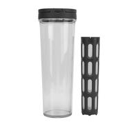 Beufee Cafetière à infusion à froid, pichet à infusion à froid de 34Oz/1L, machine à thé glacé de grande capacité avec filtre à mailles en acier inoxydable pour café et thé