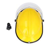Beufee Casque de sauvetage incendie, casque de sécurité industrielle | Casque de sécurité ignifuge avec écran facial, casque de pompier à absorption des chocs réglable et protection intégrale