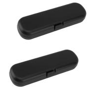 Beufee Étui de Voyage pour Brosse à Dents électrique 2 pièces, boîte de Support de Brosse à Dents de Voyage Portable Universelle adaptée pour OralB pour POJO et la Plupart des Marques de