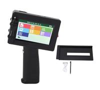 Beufee Imprimante à Jet d'encre Portable, 12,7 mm Date de Production Numéro de lot Imprimante d'étiquette à Jet d'encre pour Logo/numéro de lot/Code QR sur n'importe Quelle Surface