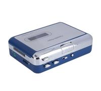 Beufee Lecteur De Cassettes Portable, Lecteur Magnétophone Inversé Automatique avec Sortie Bluetooth pour Casque vers Haut-Parleur pour Conférences, Séminaires