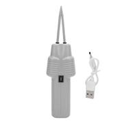 Beufee Machine à plumer Le Poulet, plumeuse électrique Rapide portative pour enlever Les Plumes, Portable et Rechargeable pour oie, Canard, Poulet, Oiseau, Dinde (Gris)