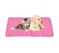Beufee Mat de Refroidissement pour Chien, Paut de Compagnie Doux pour Animaux de Compagnie Soft Ice Silk Cold Nest Pad pour Refroidissement dans Un Pad pour Animaux de Compagnie pour Le (XL)