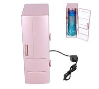 Beufee Mini réfrigérateur, réfrigérateur portable pour soins de la peau, micro-réfrigérateur USB 5 V, stockage au froid, petit réfrigérateur personnel pour soins de la peau, collations,