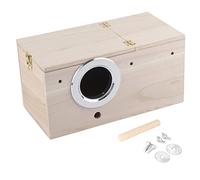 Beufee Nichoir, Bois Cockatiels Oiseau Boîte D'élevage Oiseau Maison pour Perroquet Perruche