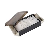 Beufee Porte-Carte de Visite pour Le Bureau, Organisateur de la Carte de Visite Habilleur de Carte Boîte de Cartes Nom Organisateur de la boîte de Rangement pour Le Bureau