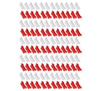 Beufee RC Drifting Race Track Barrière, 120pcs Race RC Car Field Fence Set Reusable Plastic Universal RC Car DIY Racing Track Road Barrier