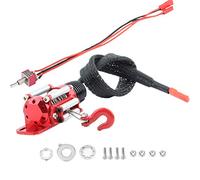 Beufee RC Winch, Crawler de Voiture Accessoire de véhicule RC à échelle 1:10 avec contrôleur de treuil pour SCX10 D90 D110 TF2 km2