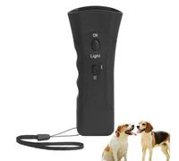 Beufee Répulsif ultrasonique Anti-aboiements et correcteur de comportement pour Chiens, répulsif ultrasonique à LED pour Chiens, Anti-attaques d'animaux agressifs, entraîneur Portable