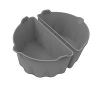 Beufee Silicone Slow Cooker Liners, Reusable Silicone Divider Insert Roaster Crock Pot Divider Allows Cooking Two Different Meals at Once Time
