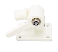 Beufee Support D'antenne à Cliquet en Nylon, Support D'antenne Marine, Support D'antenne Radio Marine, Support D'antenne VHF pour Bateau, Support à Cliquet, Base De Montage Réglable pour Antenne VHF