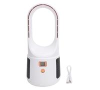 Beufee Ventilateur de bureau, un petit ventilateur de tour refroidissement souffle à l'air froid 6 vitesses pour la chambre, le bureau, la maison (blanc)
