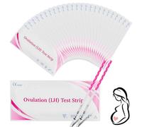 Beugo 25PCS Test Ovulation, Sensibilité Optimale 25 miu/ml, Tests D'ovulation et de Fertilité, Test de Fertilité Féminine de la Famille