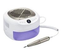 Beurer MP 200 StudioNails Pro station de manucure/pédicure 3 en 1, fraise à ongles électrique avec lampe UV/LED & aspirateur de poussière, pour les ongles en gel et en acrylique, 9 accessoires