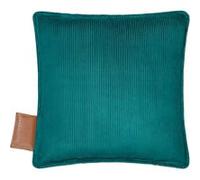 Beurer Heaty Coussin chauffant, coussin chauffant sans fil, avec arrêt automatique et 3 réglages de la température, chauffe rapidement, velours doux, vert foncé