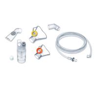 Beurer IH 26 Kids Accessoires, kit de remplacement à utiliser avec l'inhalateur IH 26 Kids, dispositif médical désinfectable, nébuliseur, embout buccal, 2 masques, tuyau d'air comprimé et 10 filtres