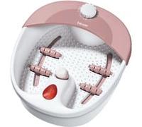 Beurer Bain de pieds FB 20 – Remous, bulles et vibrations, 3 niveaux, infrarouge, embouts pédicure