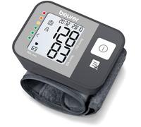 Beurer BC 27 Tensiomètre de poignet avec détection d'arythmie, indicateur de risque coloré, poignet 14-19,5 cm, dispositif médical, transfert de données vers Apple Health