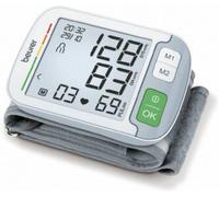 Beurer Tensiomètre au poignet BC 85 BT connecté Bluetooth Mesure de l'arythmie Blanc