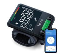Beurer BC 87 Tensiomètre à poignet avec connexion App, écran XL, indicateur de repos, technologie d'inflation, indicateur de risque coloré et détection d'arythmie
