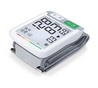 Beurer BC51 - Tensiomètre pour poignet - Écran XL - Détection d'arythmie - Indicateur de risque