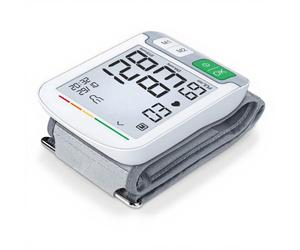 Beurer BC51 - Tensiomètre pour poignet - Écran XL - Détection de battements irréguliers - Indicateur de risque