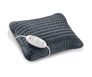 Beurer Beurer Safety System 27502 HK48 Coussin chauffant confortable avec coussin chauffant intégré, fonction de préchauffage rapide, 3 réglages de température, housse réversible extra douce, lavable en machine