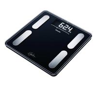 Beurer Pèse-personne impédancemètre BF 400 Signature Line – 200 kg, 10 utilisateurs, écran LCD noir