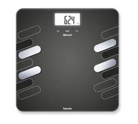 Beurer BF 600 Rectangle Noir, Acier inoxydable Pèse-personne électronique