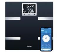 Beurer Balance d'analyse corporelle BF 720 BT - Impédancemètre connecté Bluetooth, 180 kg, noir