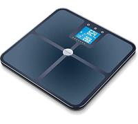 Beurer BF 950 Pèse-Personne Impédancemètre Noir - Balance de Diagnostic Moderne - avec Mode Grossesse - 8 mémoires utilisateurs - avec Affichage des calories Amr/Bmr et Mesure de Graisse Corporelle
