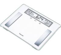 Beurer BG 51 XXL Balance d'analyse corporelle Plage de pesée (max.)=200 kg blanc, acier inoxydable