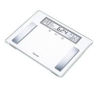 Beurer BG 51 XXL Balance d'analyse corporelle Plage de pesée (max.)=200 kg blanc, acier inoxydable