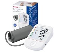 Beurer BM 38 Tensiomètre pour le bras, utilisation simple à un bouton, mesure précise grâce à l'indicateur de repos, détection d'arythmie, brassard 22-42 cm, transfert de données vers Apple Health
