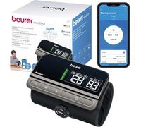 Beurer BM 81 easyLock tensiomètre au bras, validé cliniquement, brassard avec fermeture rotative simple, sans tuyaux ni câbles, mesure douce et rapide, avec connexion à l'application