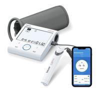 Beurer BM 96 Cardio Tensiomètre avec fonction ECG, mesure de la tension artérielle et du pouls au bras, pour la détection de la fibrillation auriculaire (AFib)