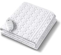 Beurer Coussin chauffant UB 30, avec 3 niveaux de température et protection contre la surchauffe, coussin chauffant douillet, dessus en coton doux et moelleux, lavable en machine
