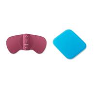 Beurer EM 50 Relax menstruel contre les douleurs menstruelles et les douleurs dues à l'endométriose, TENS et fonction chaleur avec batterie rechargeable + kit de remplacement de 6 coussinets en gel