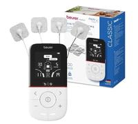 Beurer EM 56 TENS/EMS Électrostimulateur musculaire 3 en 1, pour le soulagement de la douleur sans médicaments, entraînement musculaire, fonction massage, 22 programmes, incl. 4 électrodes
