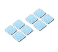 Beurer EM 59 Heat coussins en gel, kit de rechange pour EM 59 avec chaleur numérique TENS/EMS avec 8 électrodes auto-adhésives, dimensions : 45x 45 mm
