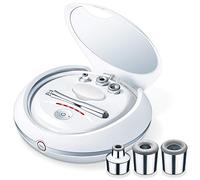 Beurer FC 100 Appareil de Microdermabrasion, gommage professionnel de la peau du visage à la maison avec effet revitalisant et massage par pression stimulant
