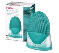 Beurer FC 52 Laguna Brosse visage, brosse nettoyante en silicone, nettoyage en profondeur des pores et massage de la peau, résistante à l'eau, convient à tous les types de peau