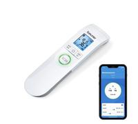 Beurer FT 95 Thermomètre médical infrarouge, sans contact, Bluetooth et application dédiée