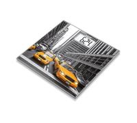 BEURER GS 203 Pèse-personne en verre - motif New York - 150 kg - Garantie 5 ans