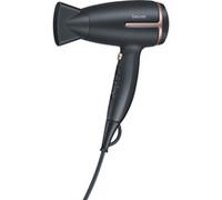 Beurer Sèche-cheveux de voyage HC 25 LTD. – Noir/Rose